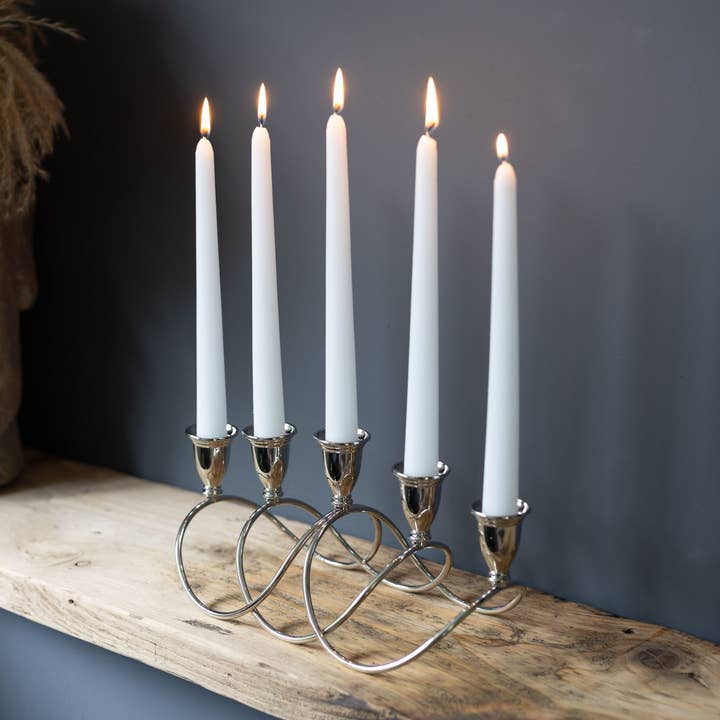 Candelabro Quíntuple de Centro de Mesa para venta al por mayor de Roberts and Dore