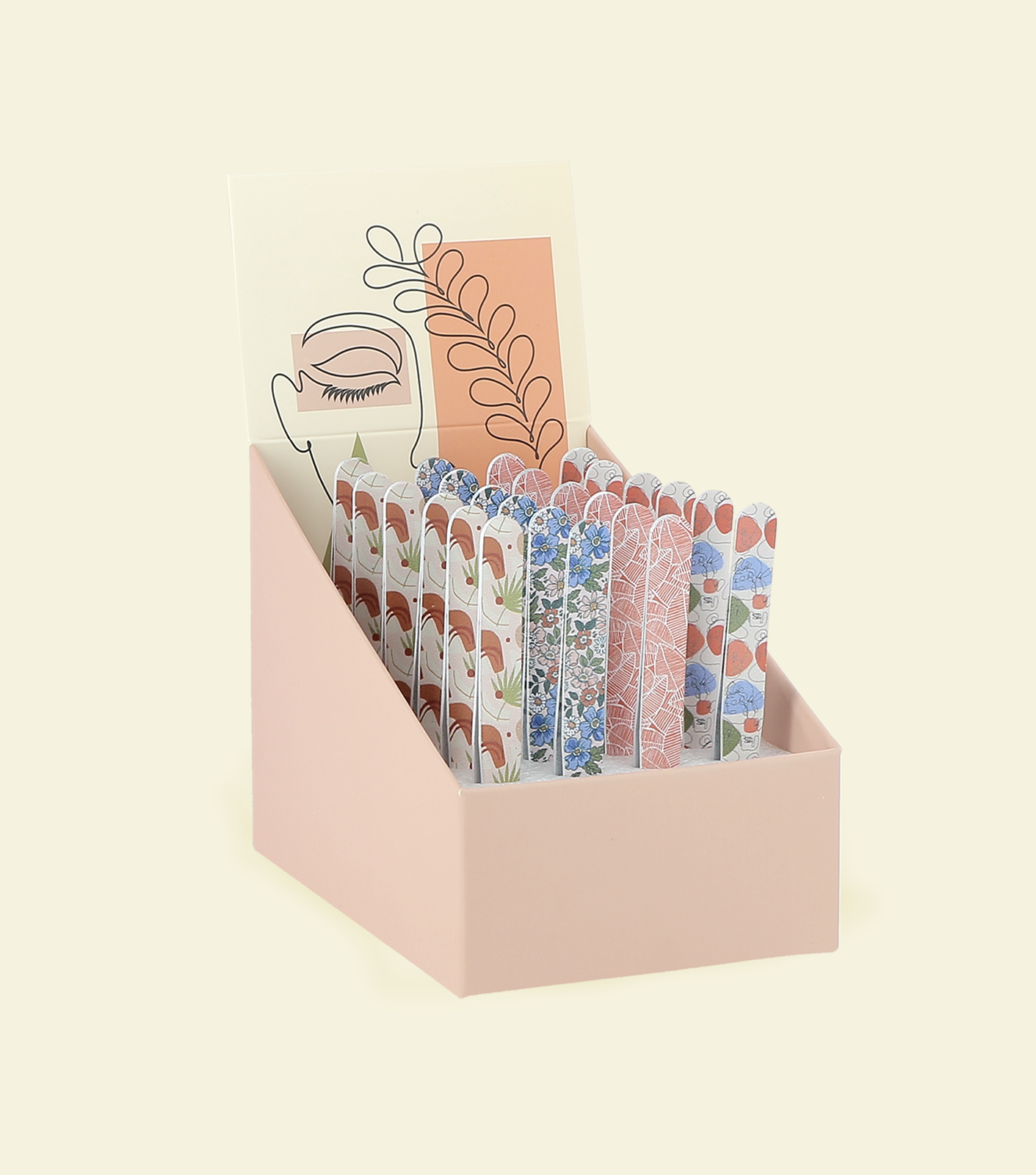 JCH BEAUTY ACCESS - Wholesale Eyelash/Brow Serum - NATURAL tweezers display0