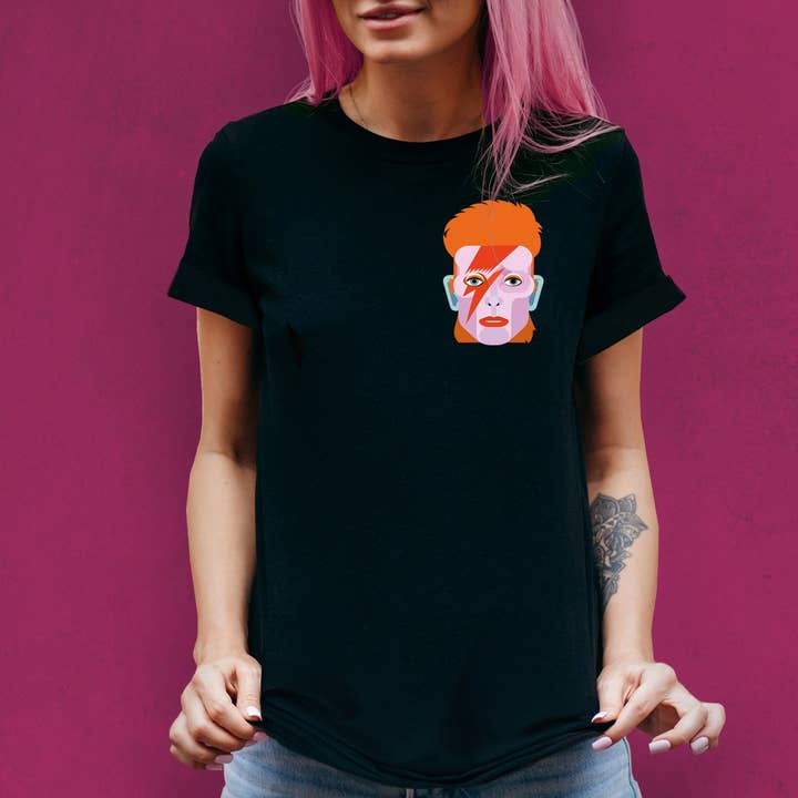 CAMISETA DAVID GEO CON ESTAMPADO DE FLORES para venta al por mayor de Kalidoskopio