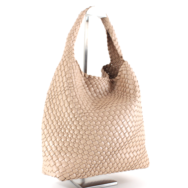 Pretty Persuasions - Wholesale Shoulder Bag - Women's - P23067 Woven Hobo Bag w/Cosmetic Pouch4
