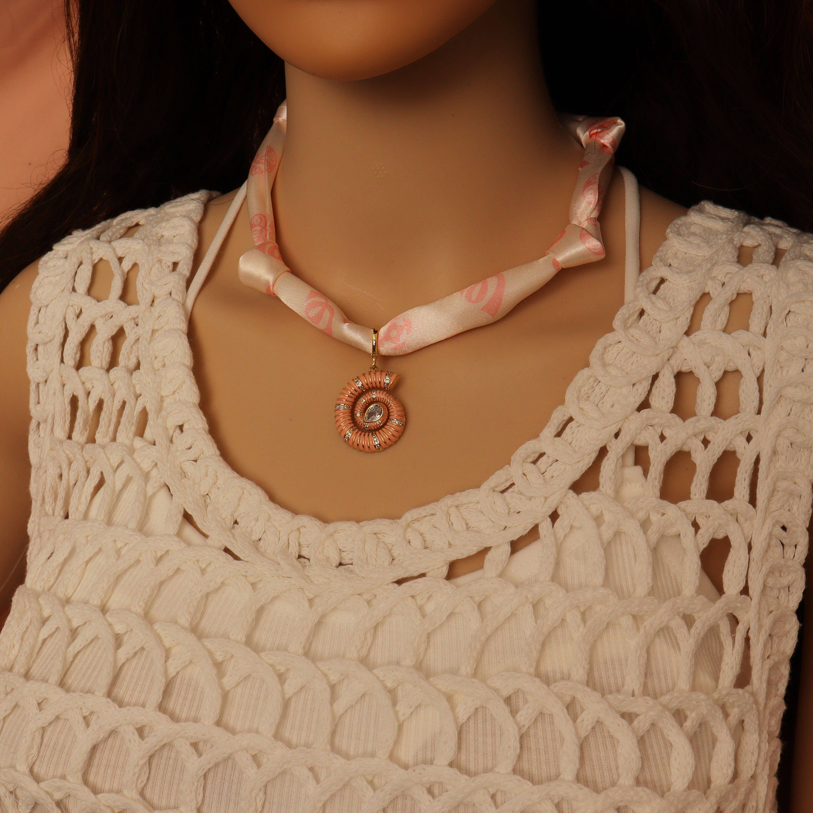 BestBeads&Beyond - Wholesale Scarf - Women's - Convertible Scarf Necklace, Adjustable Silk Scarf Statement Necklace, sku#EF806-611