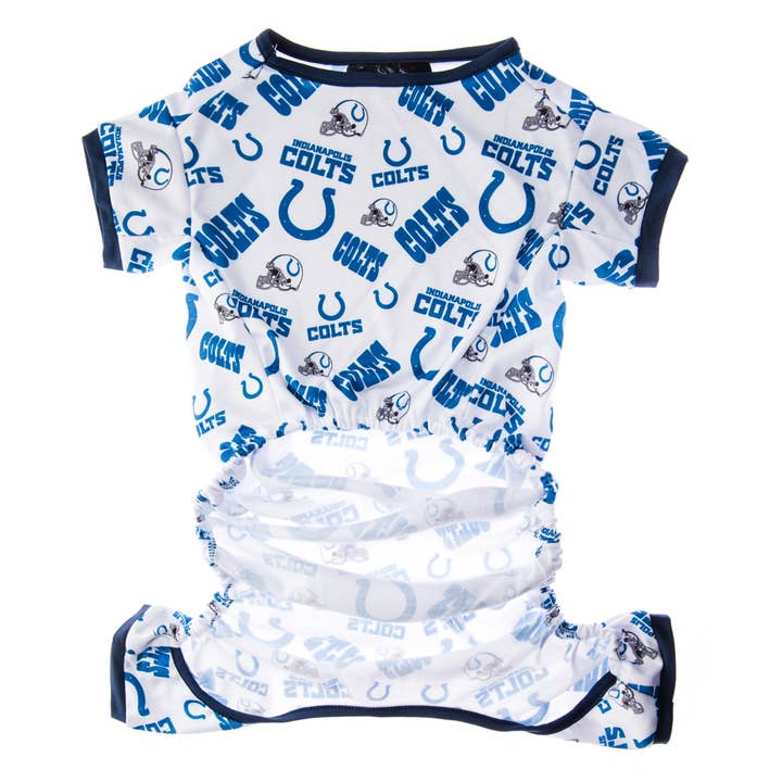 Little Earth Productions - Wholesale Pet Pajamas - Dog - NFL Indianapolis Colts Pet Pajamas
