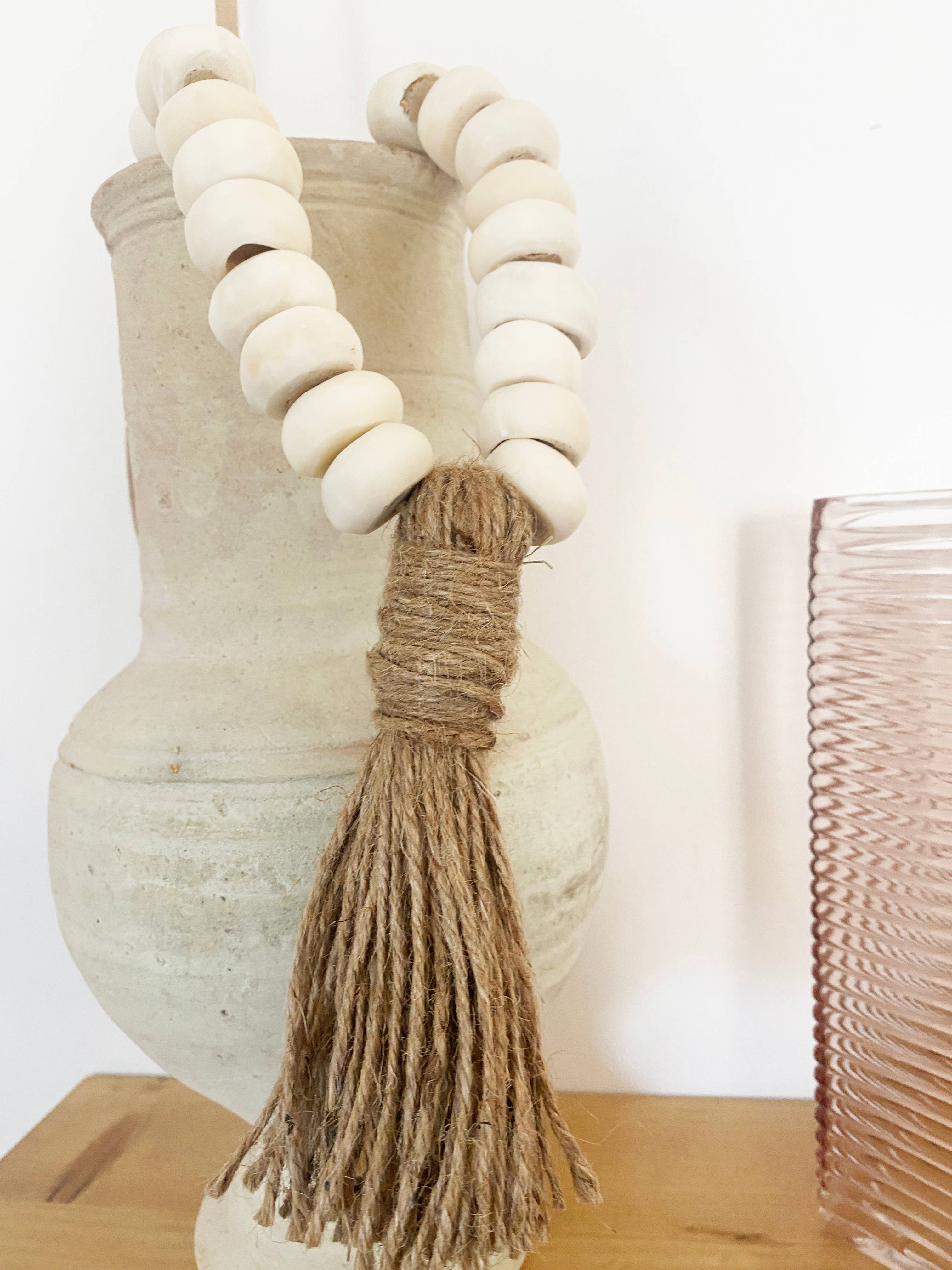 Simply Styled Art - Wholesale Bunting/Garland - White Organic Garland loop9