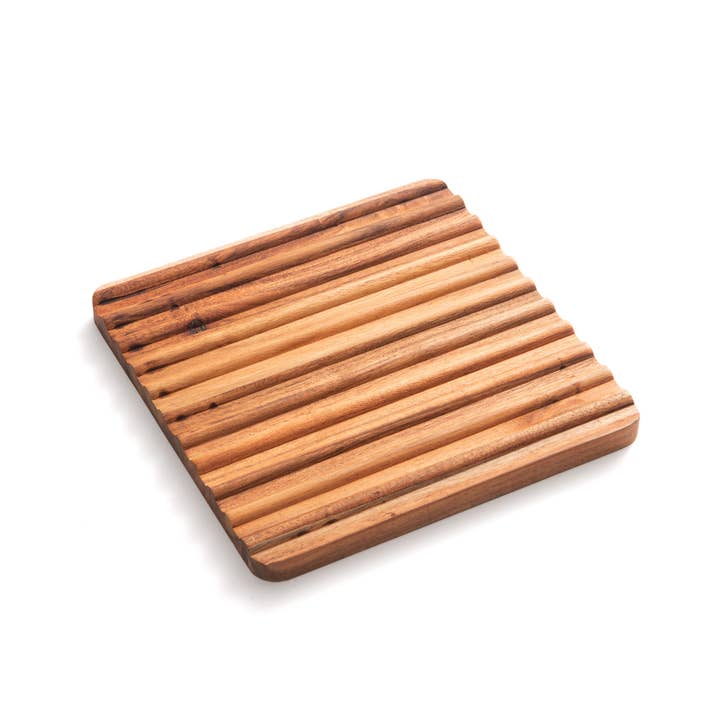 Fox Run Brands - Wholesale Trivet - Ironwood Gourmet Sedona Acacia Wood Trivet