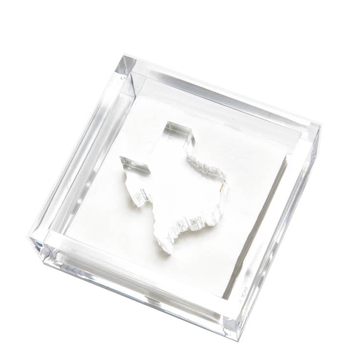 COCKTAIL NAPKIN HOLDER - TEXAS for wholesale by Tara Wilson Designs