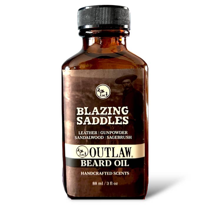 Outlaw - Wholesale Beard Styling Product - Blazing Saddles Beard Oil: The Scent of the West