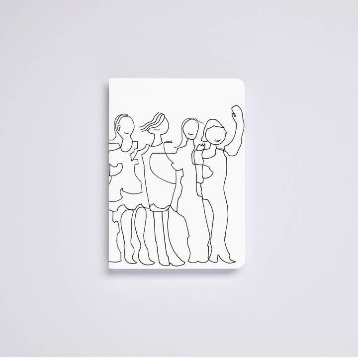 nuuna - Wholesale Notebook - Friends by Myriam Beltz - Notebook Graphic S | A62