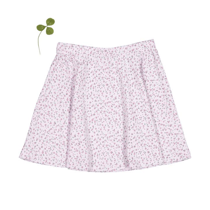 The Printed Skirt - Lilac Bud for wholesale by Lovely Littles