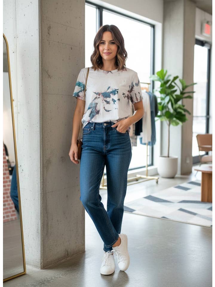 Ykonic Paris - Wholesale T-Shirt - Unisex - Unisex Tie and Dye T-shirt – Unique Piece | Handmade & Eco-friendly