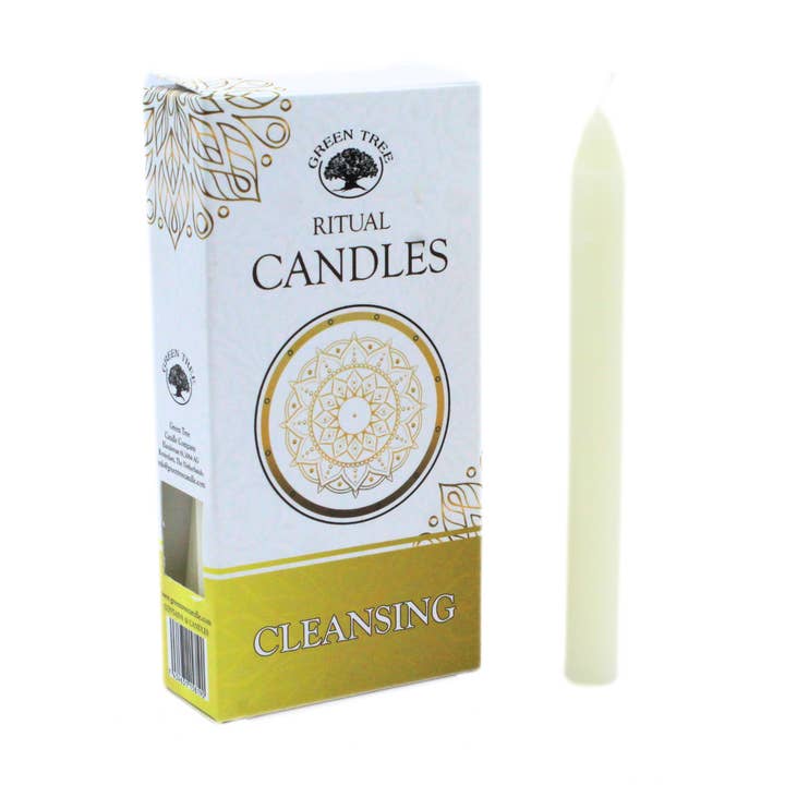 Green Tree - Wholesale Votive candle - Green Tree Ritual candles Cleansing 10 pack