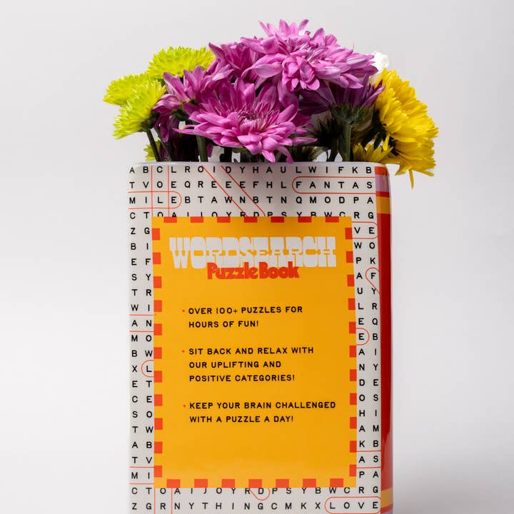 Ban.do - Vente Vases - Livre Vase, Mots Mêlés