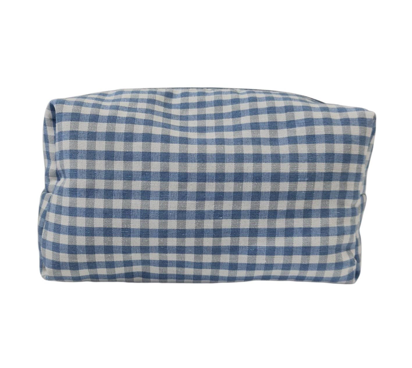 Lunaria Lab - Wholesale Makeup/Cosmetic Bag - Make up bag in Blue denim Cotton14