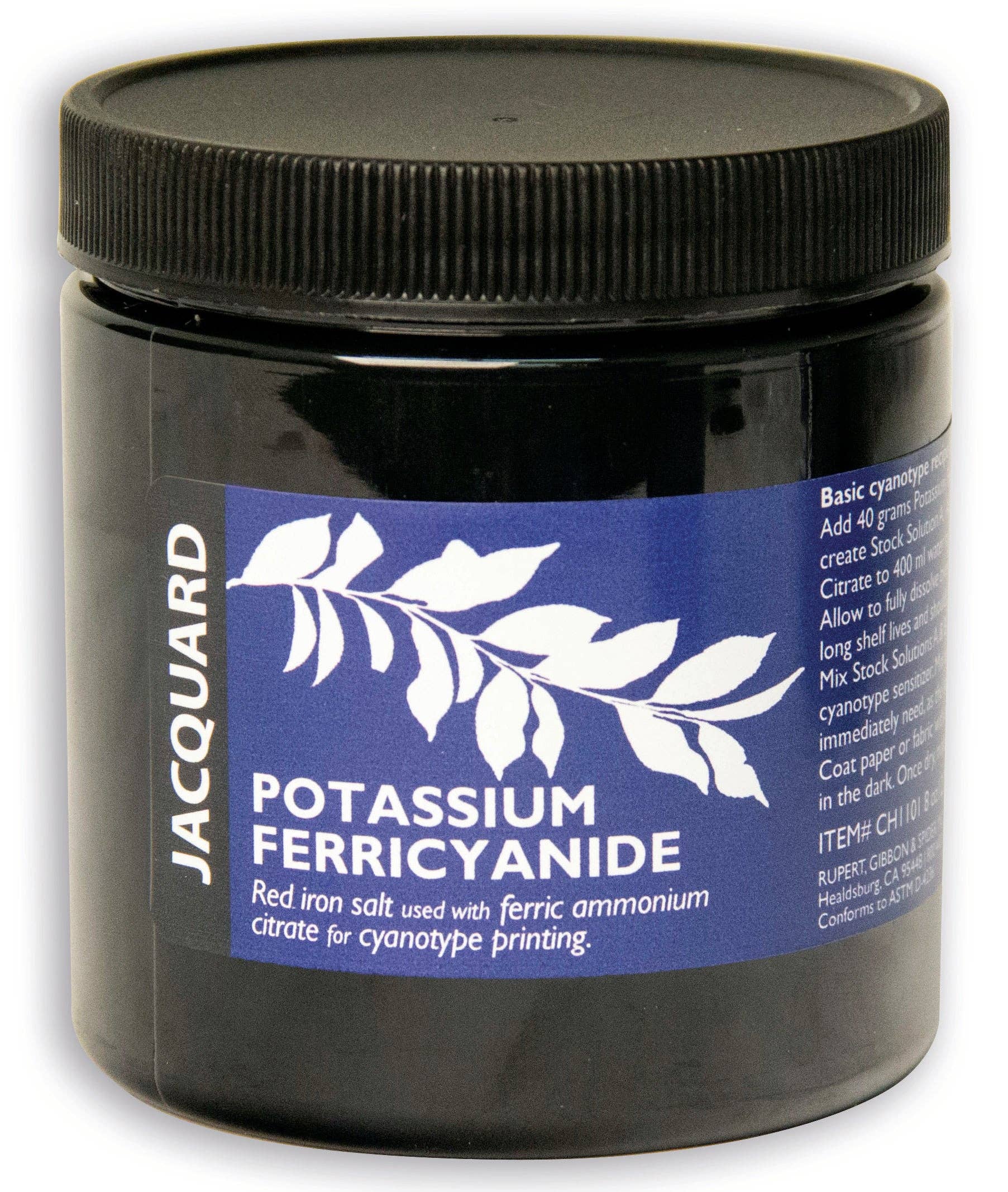 Jacquard Products - Wholesale DIY Craft Kit - Cyanotype Chemistry - Potassium Ferricyanide