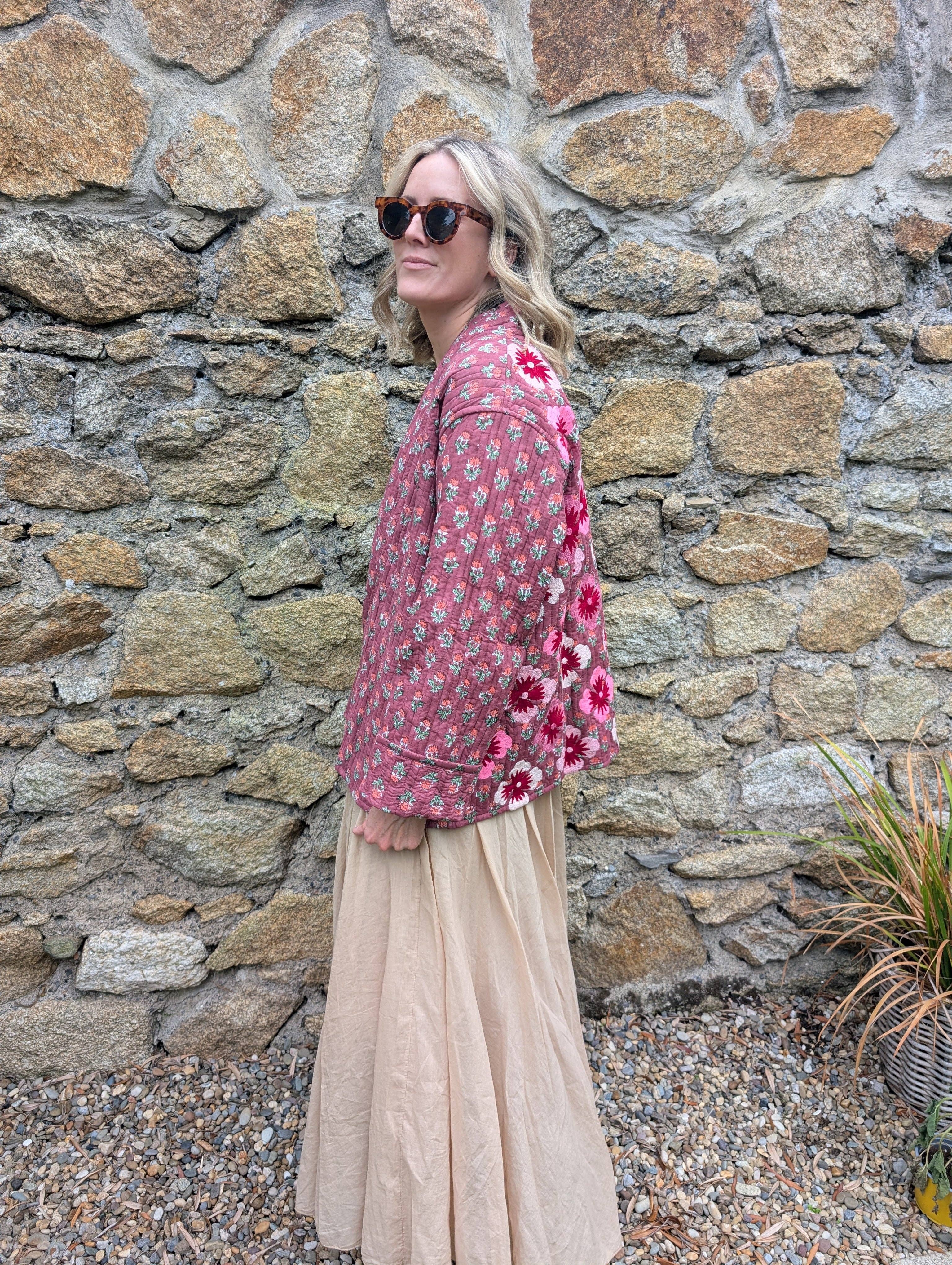 LNH EDIT - Wholesale Jacket - Women's - Lory Pink Quilted Jacket7