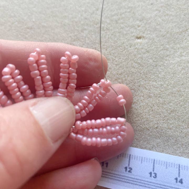 The Beaded Garden - Wholesale DIY craft kit - Peony Beaded Flower Craft Kit - A creative gift idea.3