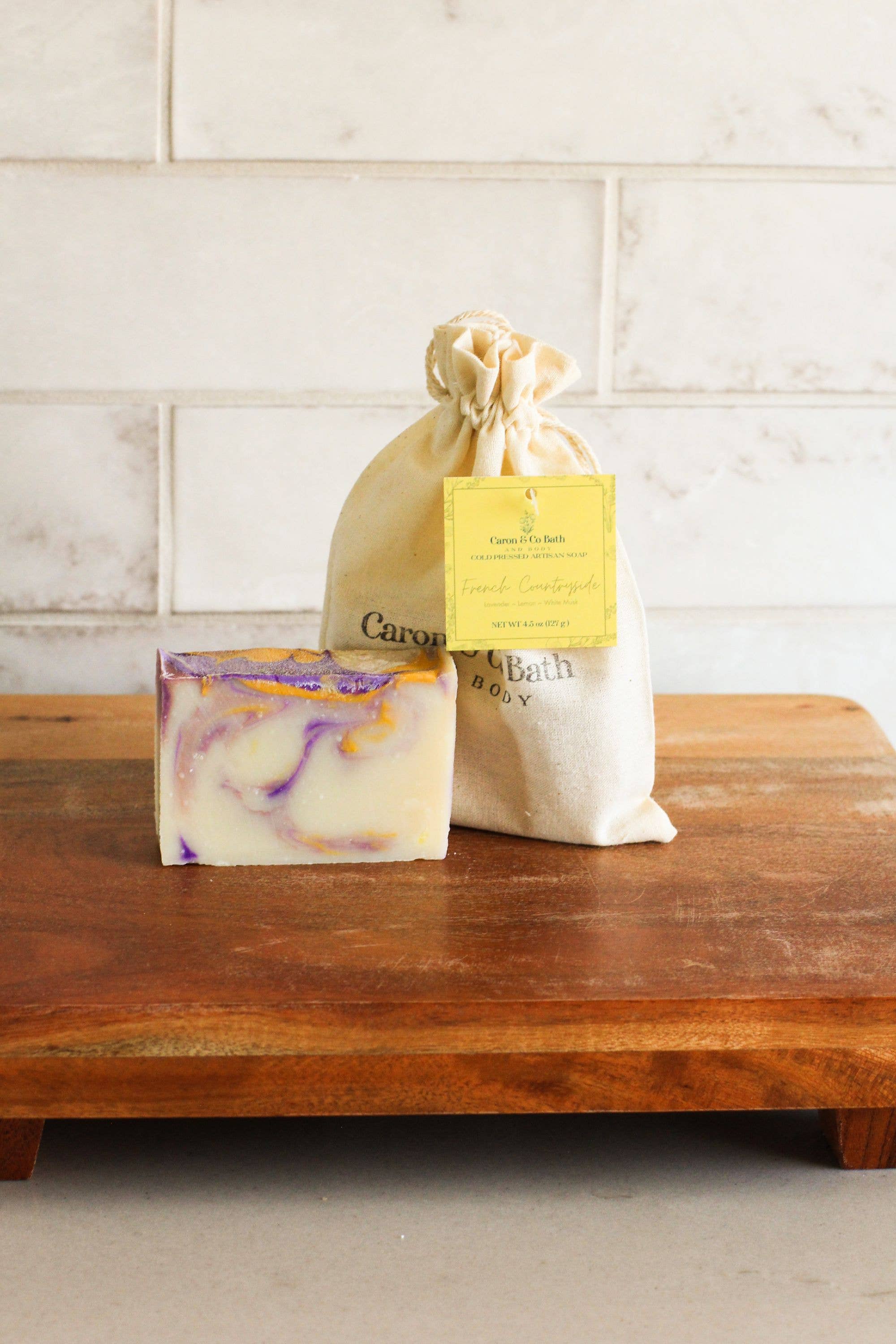 Caron & Co Bath and Body - Wholesale Bar Soap - French Countryside Soap ~ Slice