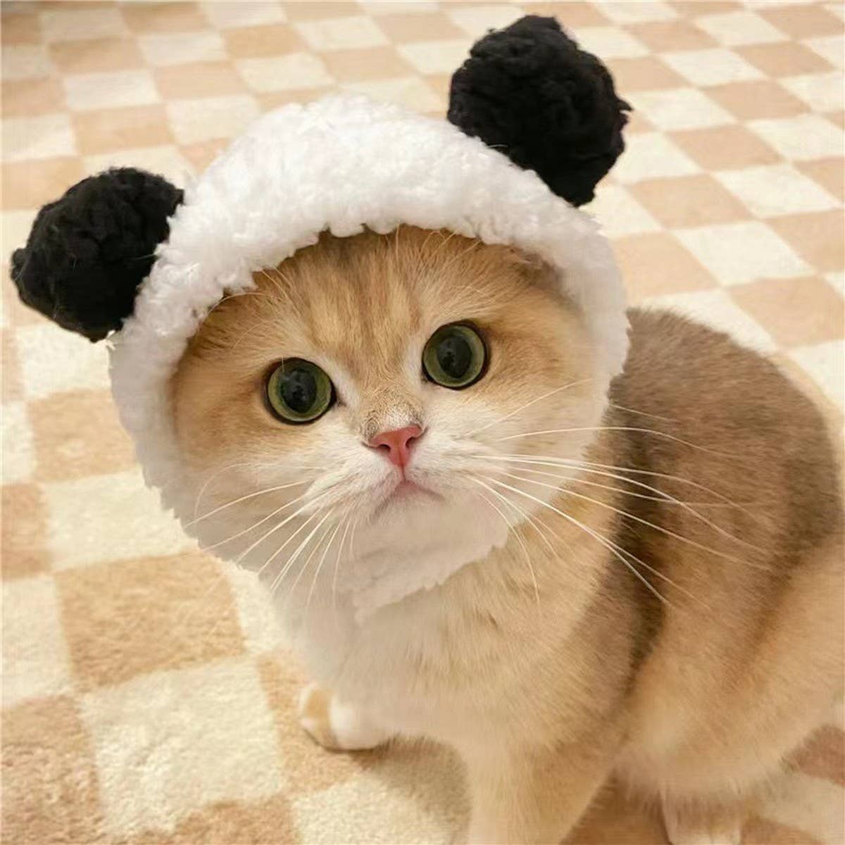PAWPAWwholesale - Wholesale Pet Hat - Dog - Cute Panda Bear Hat for Cats and Small Dogs_CWAH36958