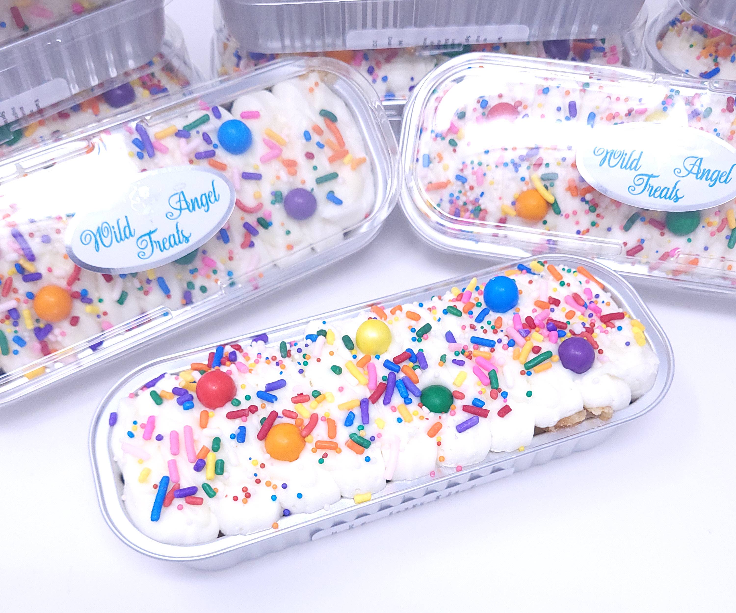 Wild Angel Treats, LLC - Wholesale Cake - Mini Cakes - Birthday Cake1