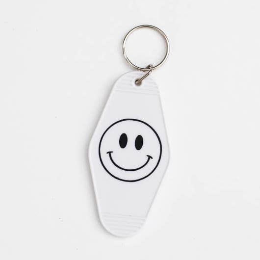 Handpicked Goods - Wholesale Keychain – Unisex - smiley face key chain0