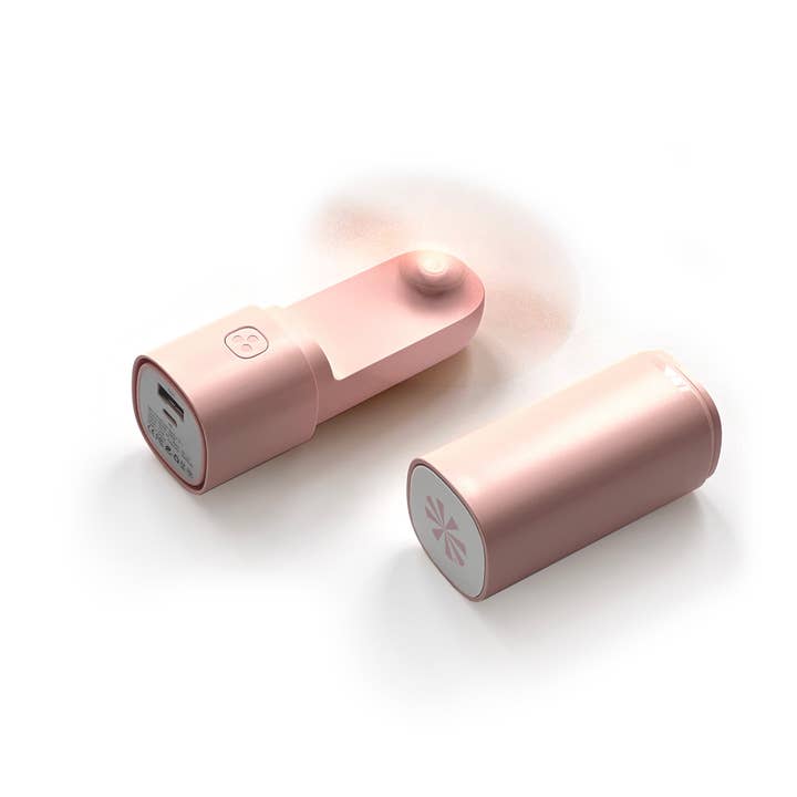 Tech Candy - Wholesale Portable Charger - EASY BREEZY PORTABLE FAN + POWER BANK