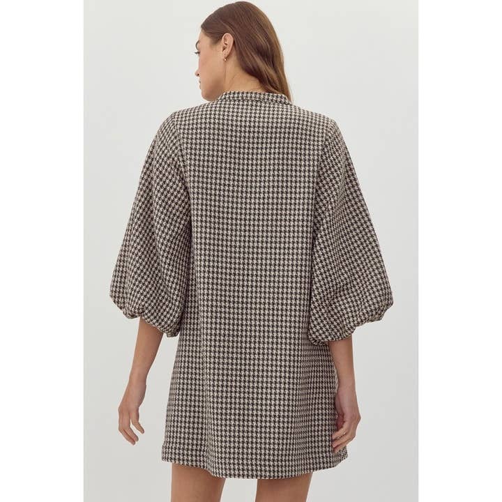 STYLE USA - Wholesale Dress - Women's - Check print dress