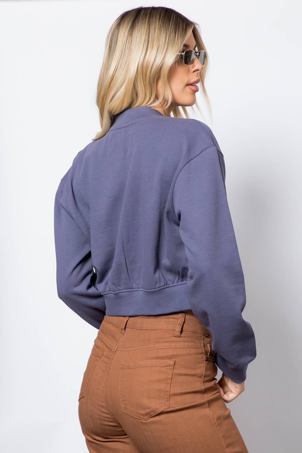 26 International - Wholesale Bomber Jacket - Women's - Fleece Bomber Jacket17