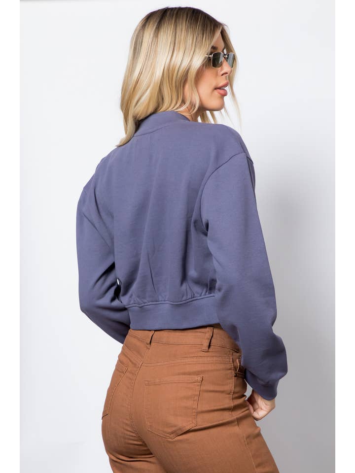 26 International - Wholesale Bomber Jacket - Women's - Fleece Bomber Jacket17