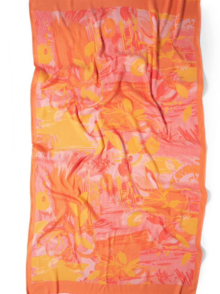 Jacquard floral beach towel in pure cotton for wholesale by Abstract