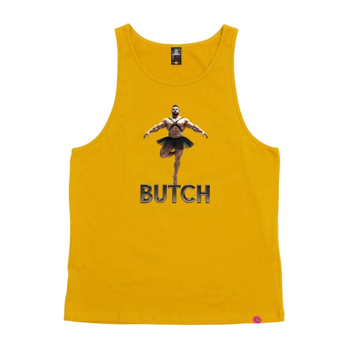 Butch Singlet for wholesale by Kris Bee Bacon