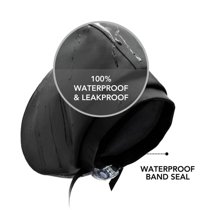 Hairbrella - Wholesale Swim Cap - Women's - Hairbrella Satin-Lined Waterproof, Adjustable Swim Cap