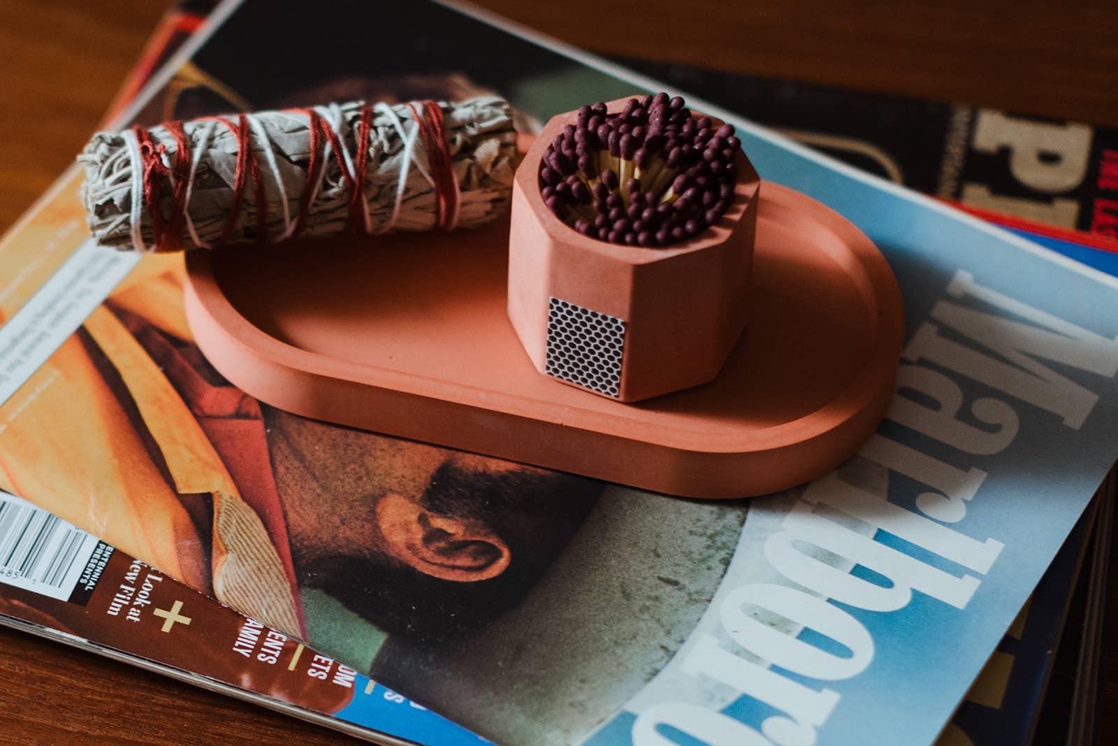 Tenn Prairie - Wholesale Decorative Tray - Concrete Candle Tray – Colored Base for Candle Display & Styling5