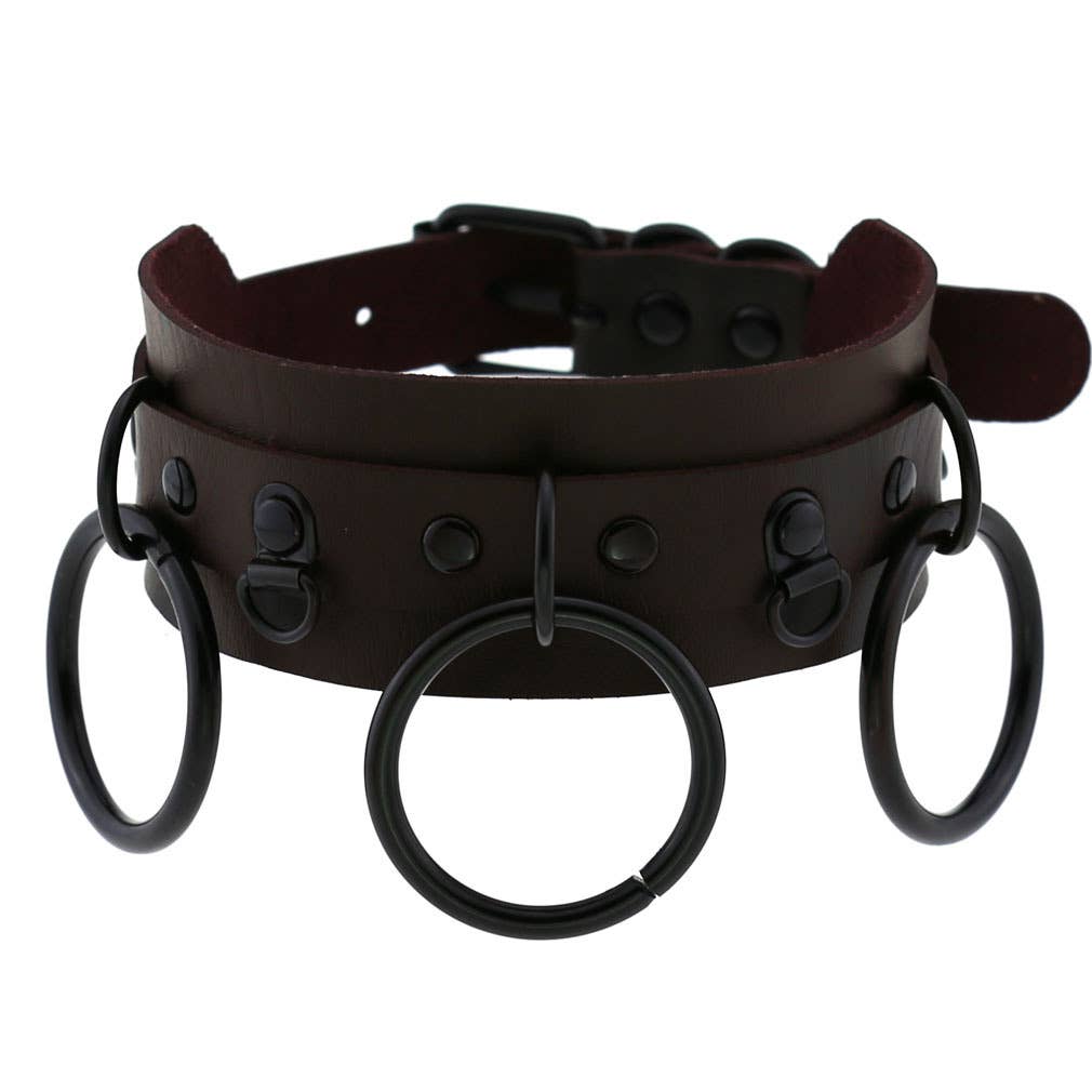 SALINA TRADING INC - Wholesale Choker/Collar - Triple Ring Collar5