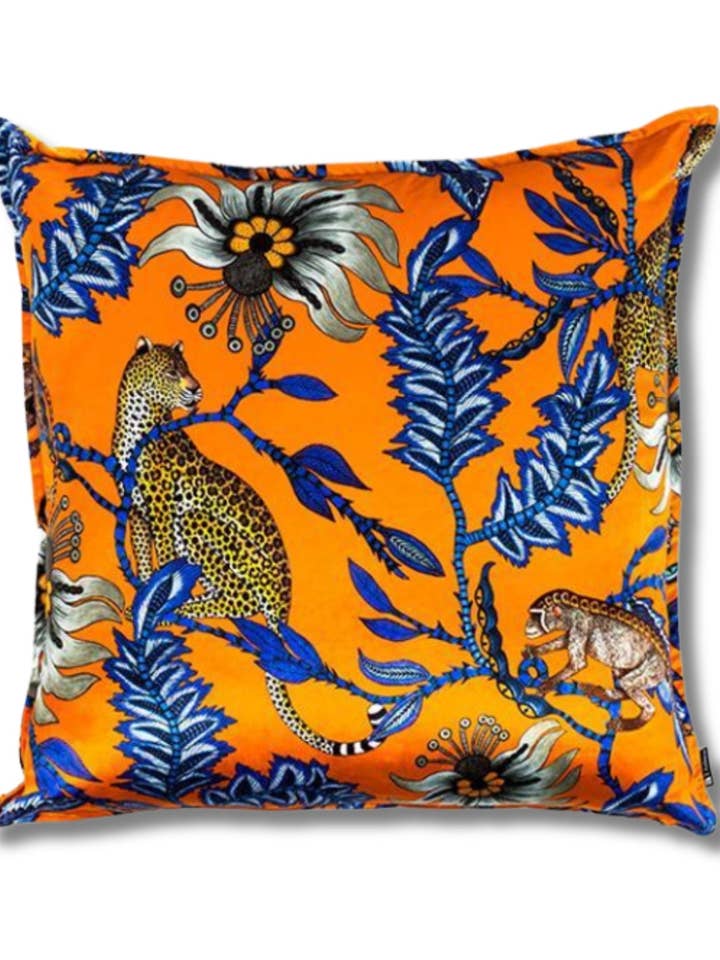 Logan Velvet Monkey Bean Pillow for wholesale by Holly Doss Home