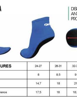 CALCETIN PISCINA SOCK.UNI for wholesale by Docor, S.L.