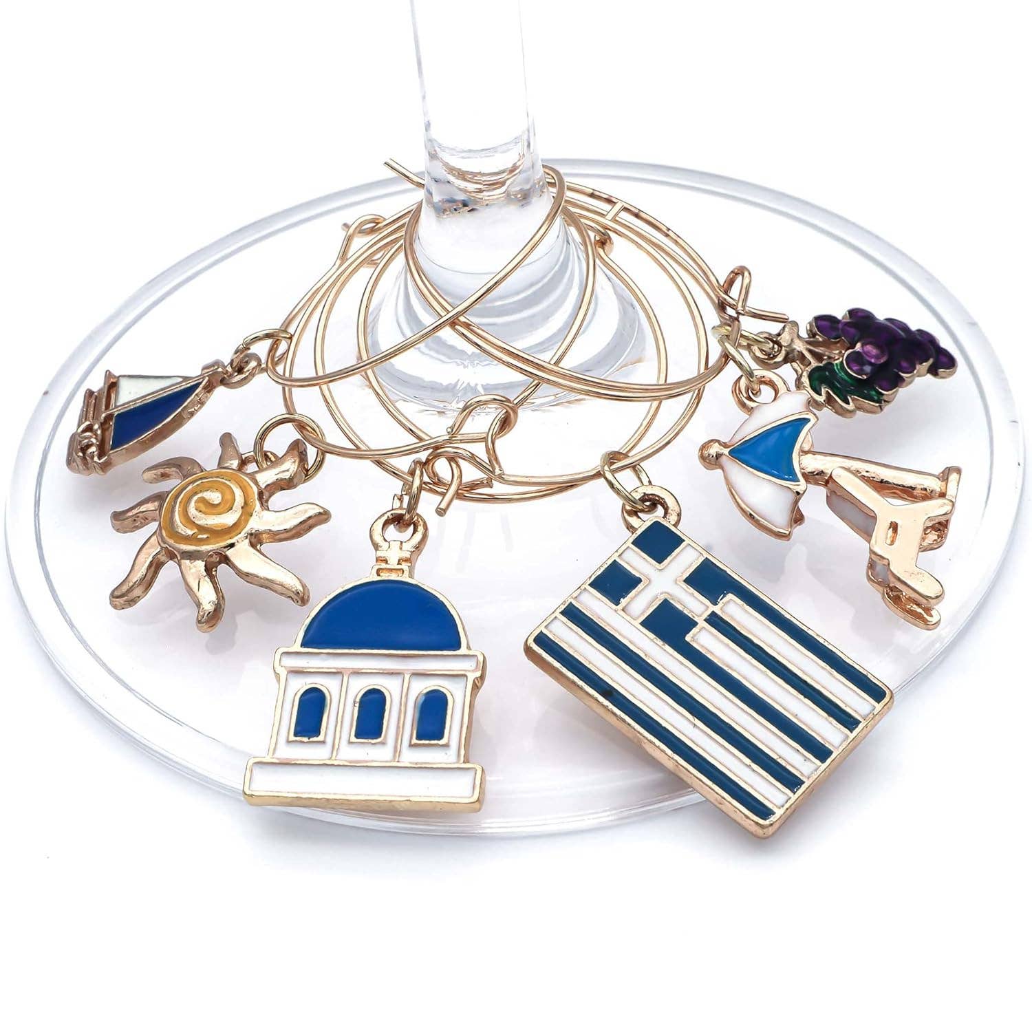 Serendipity - Wholesale Wine Charm - Greek Wine Charms | Santorini Serenity2