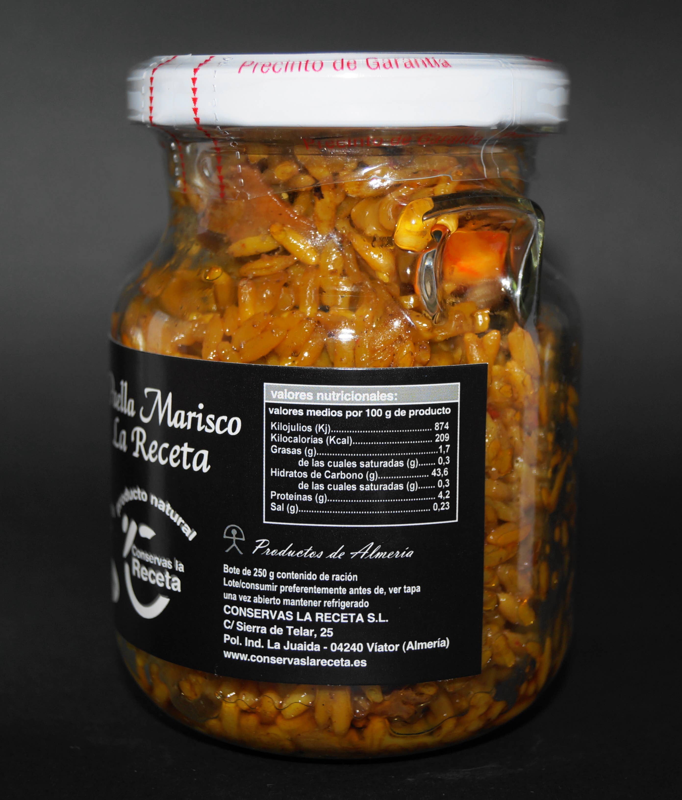 CONSERVAS LA RECETA - Wholesale Pasta - Gemengde paella 250 g10