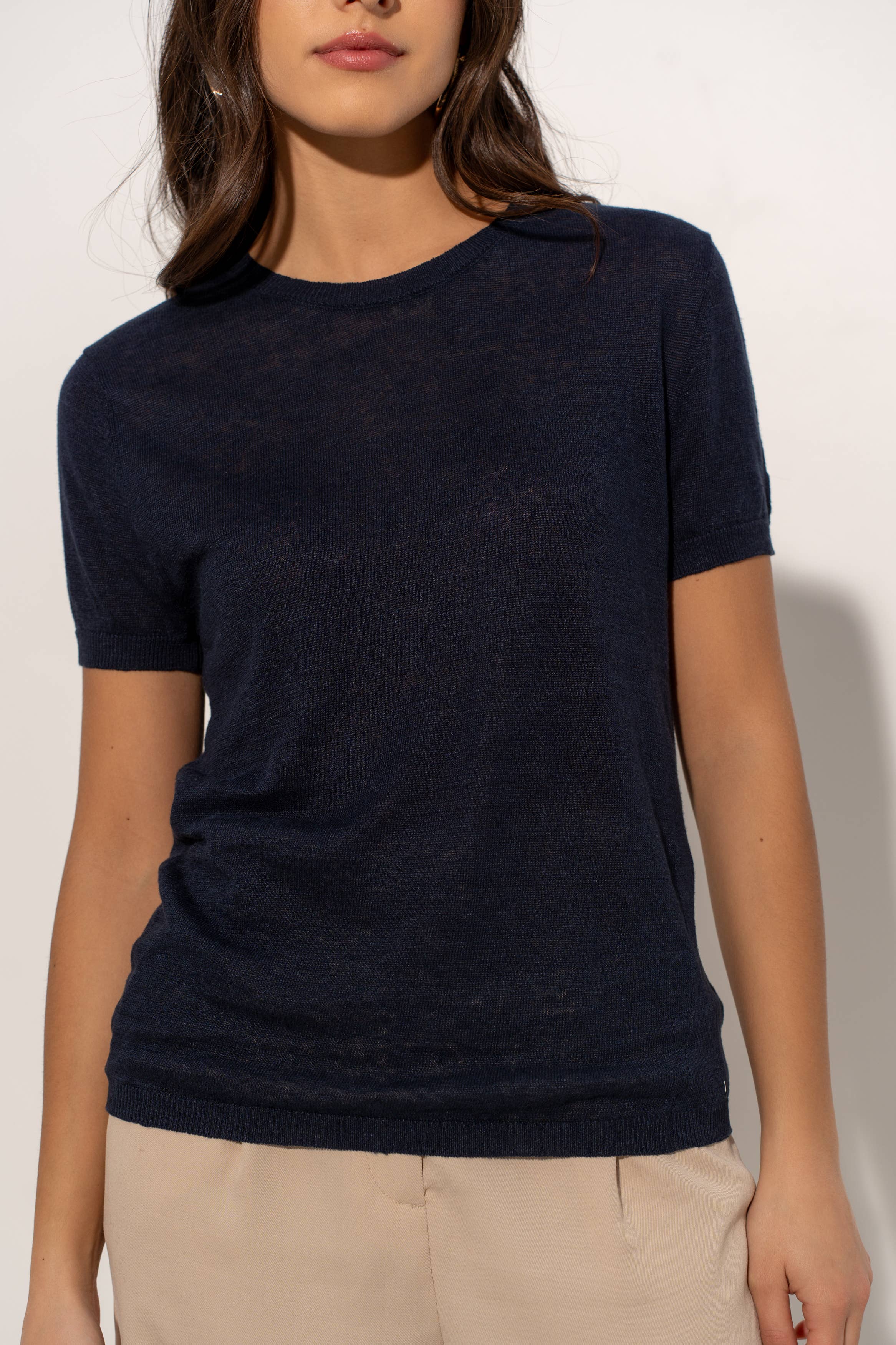 jw.atelier - Vente T-shirt – femme - T-shirt col rond en lin 9