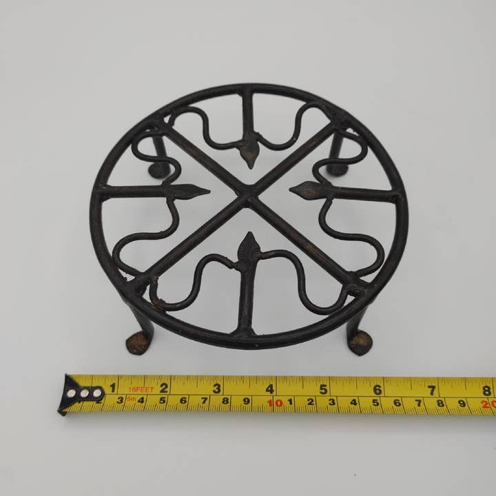 Asia West - Vendita all'ingrosso Portavasi - Supporti per piante rotondi in ferro battuto9