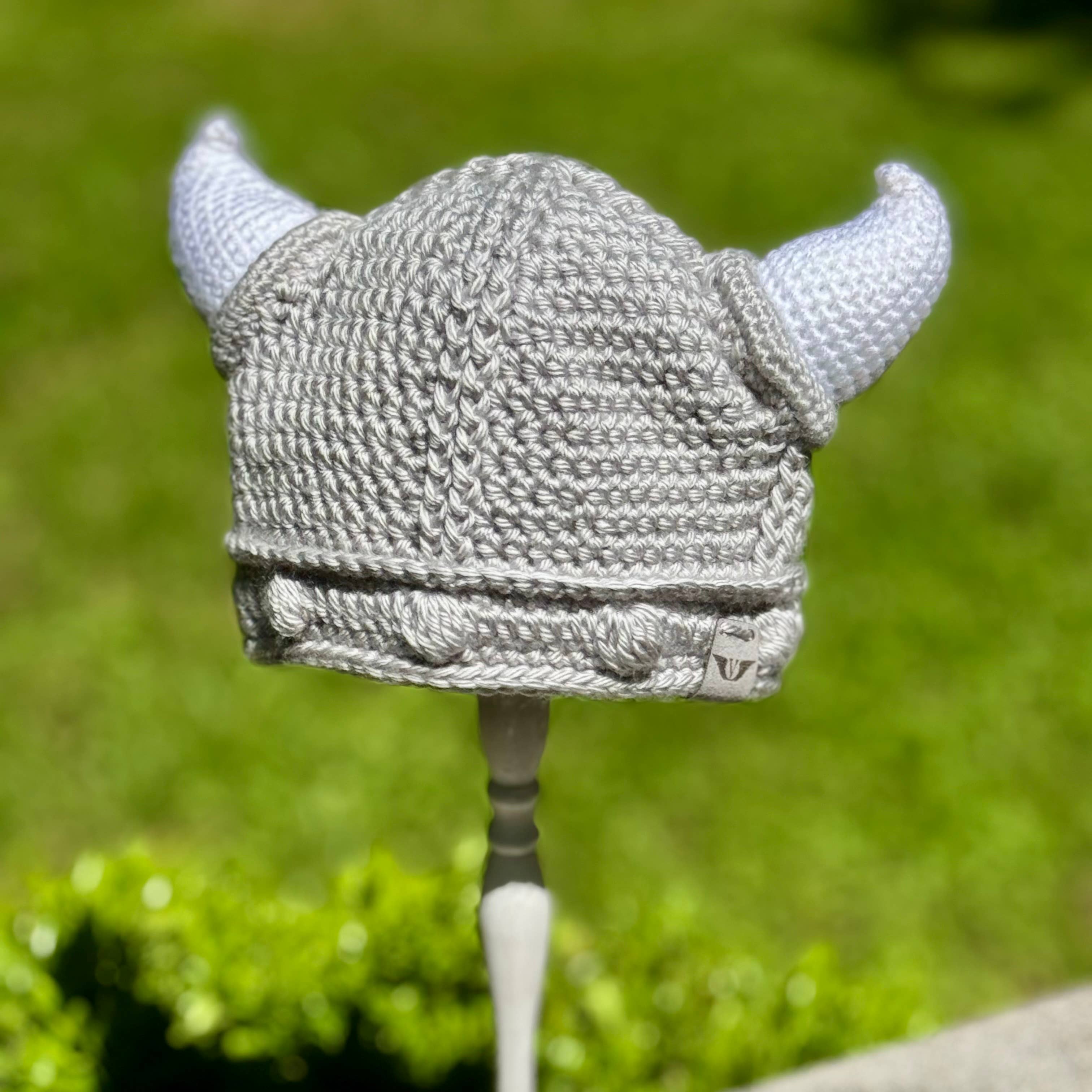 Valkyrie Handmade LLC - Wholesale Beanie - Unisex - Thorsen Crochet Viking Hat0