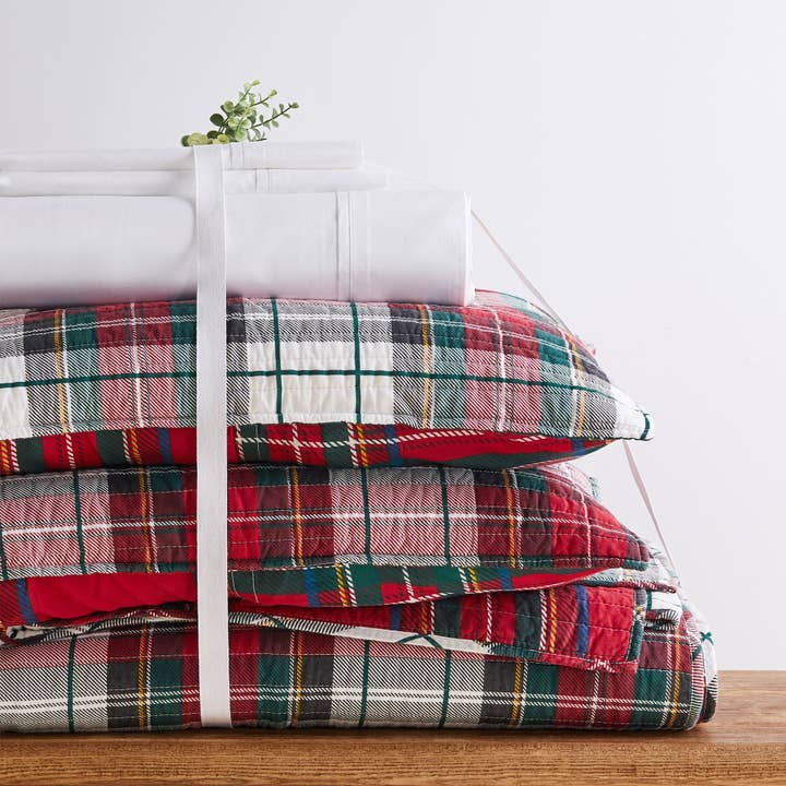 Levtex Home - Wholesale Quilt - Spencer Plaid Quilt5