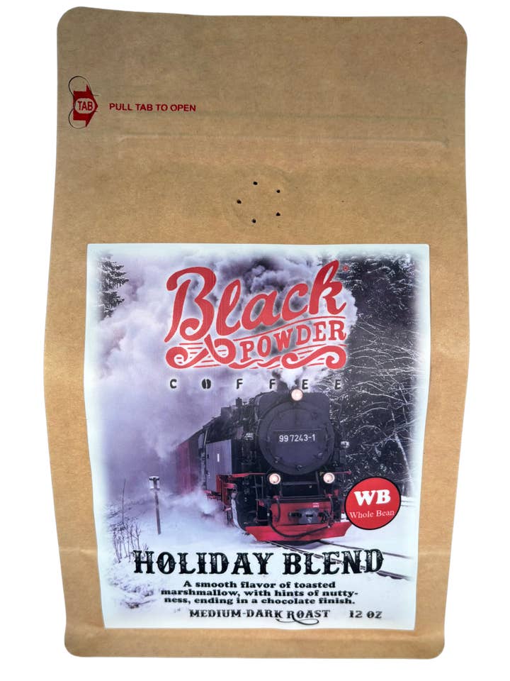 Holiday Blend | Medium-Dark Roast | Limited Edition for wholesale by Black Powder Coffee