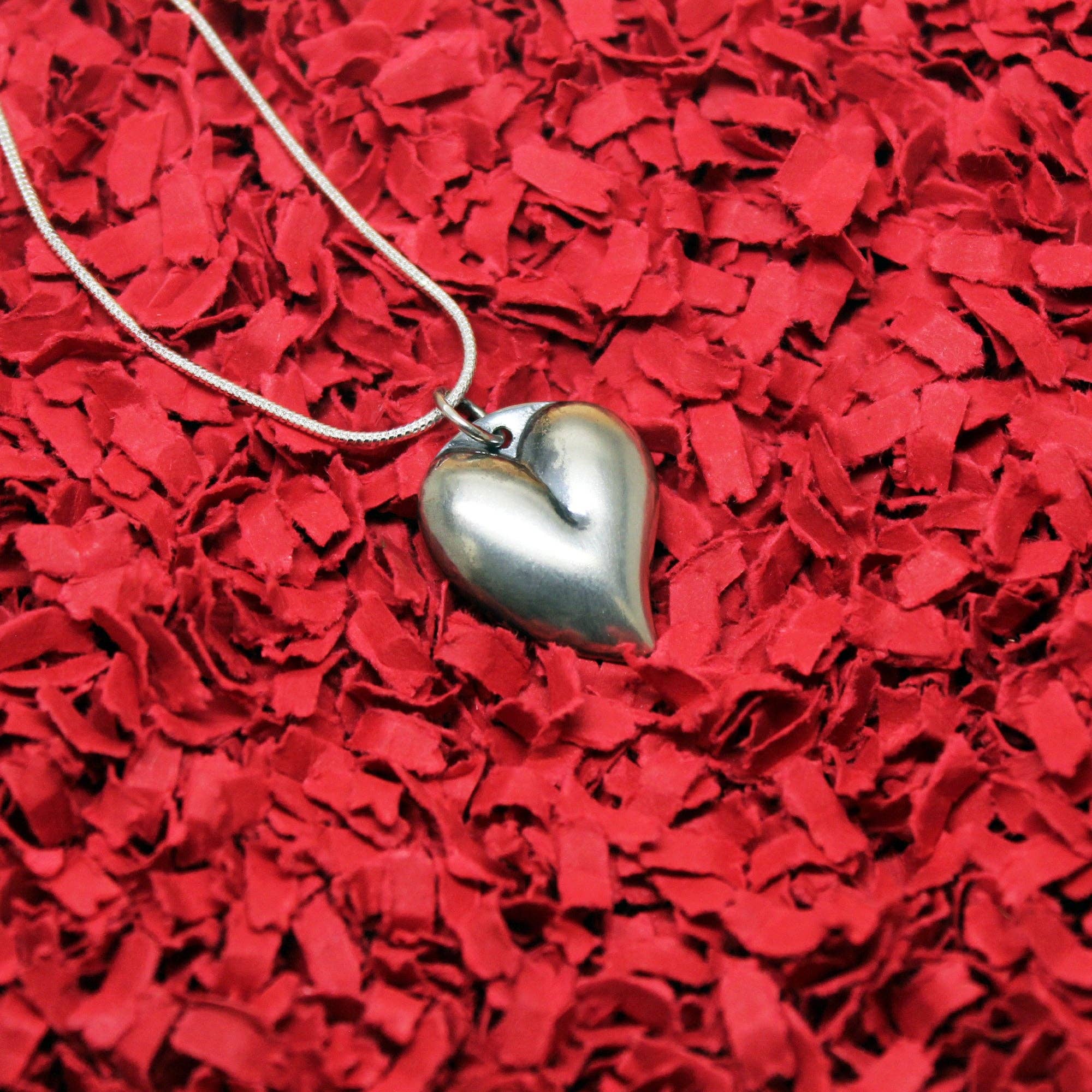 Plataica - Wholesale Pendant/Charm Necklace - 925 Silver Heart Pendant1