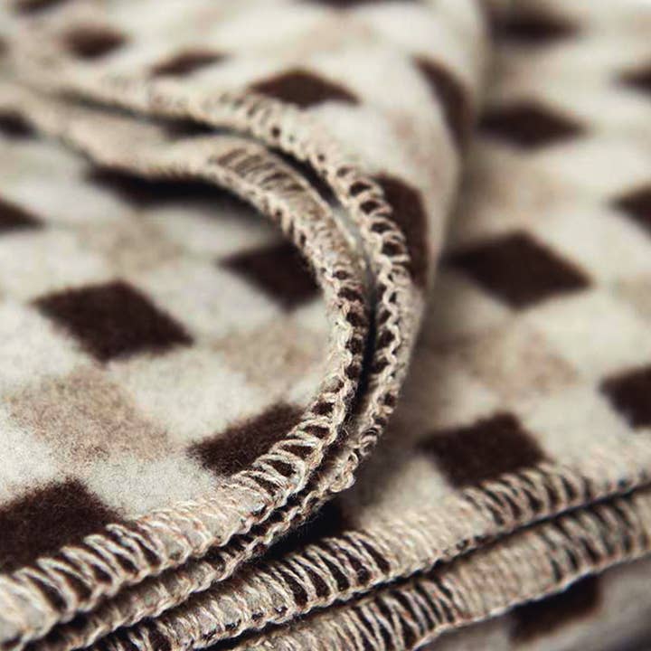 Bottoli - Wholesale Bedding Blanket - Single bed blanket LANAITALIANA - 100% Virgin Merino Wool - Lady 3 natural colors1