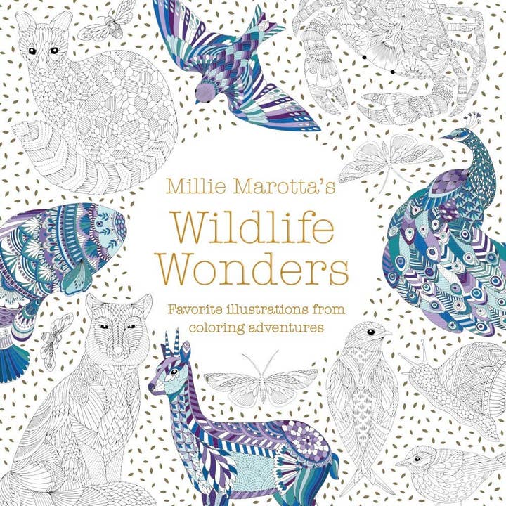 Millie Marotta's Wildlife Wonders Coloring Book for wholesale by Hachette Book Group