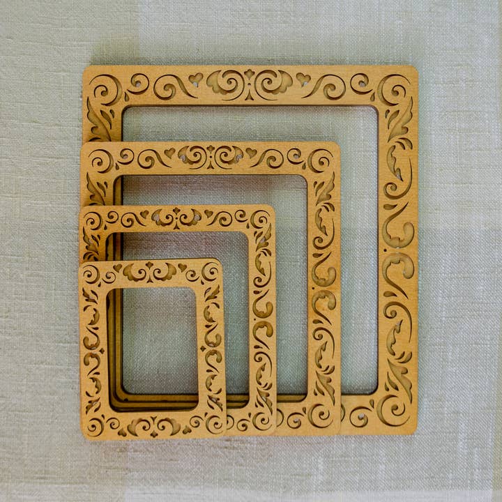 Embroidery craft - Wholesale Picture Frame - Rectangular embroidery hoop magnetic cross stitch frame