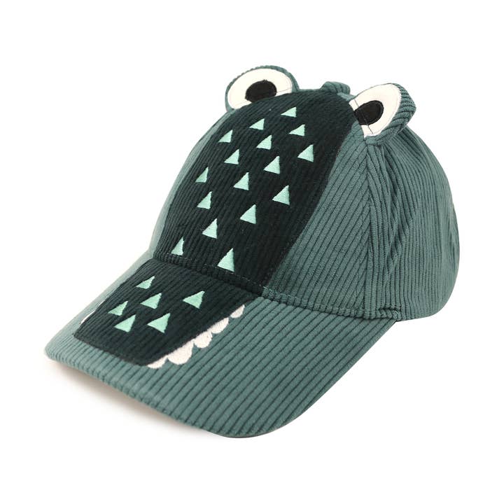 SS26 | ZOOxFJK Kids 3D Cap - Alligator for wholesale by ZOOCCHINI