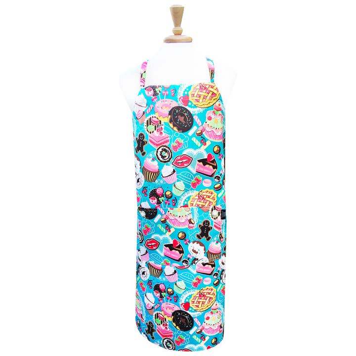 Yummy Cakes Chef Apron for wholesale by Two Lumps of Sugar