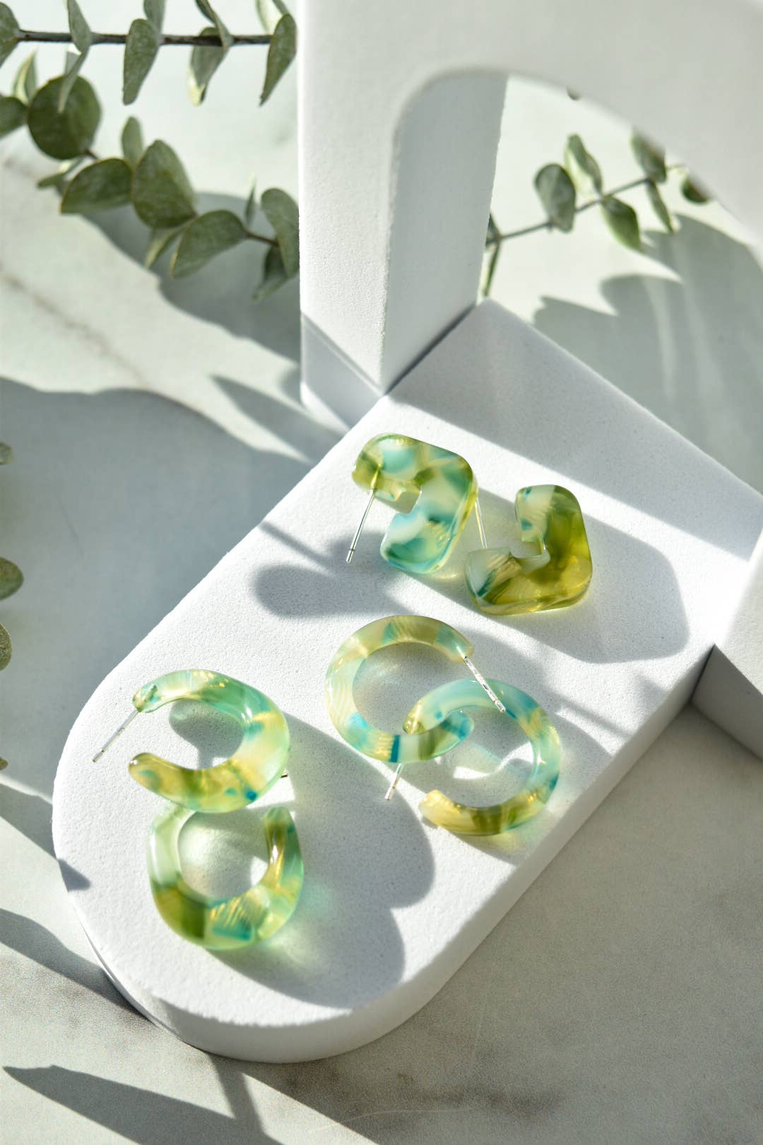 Fenna&Fei - Wholesale Hoop Earrings - Ultra Mini Hoop Collection | Small Italian Acetate Hoops 7