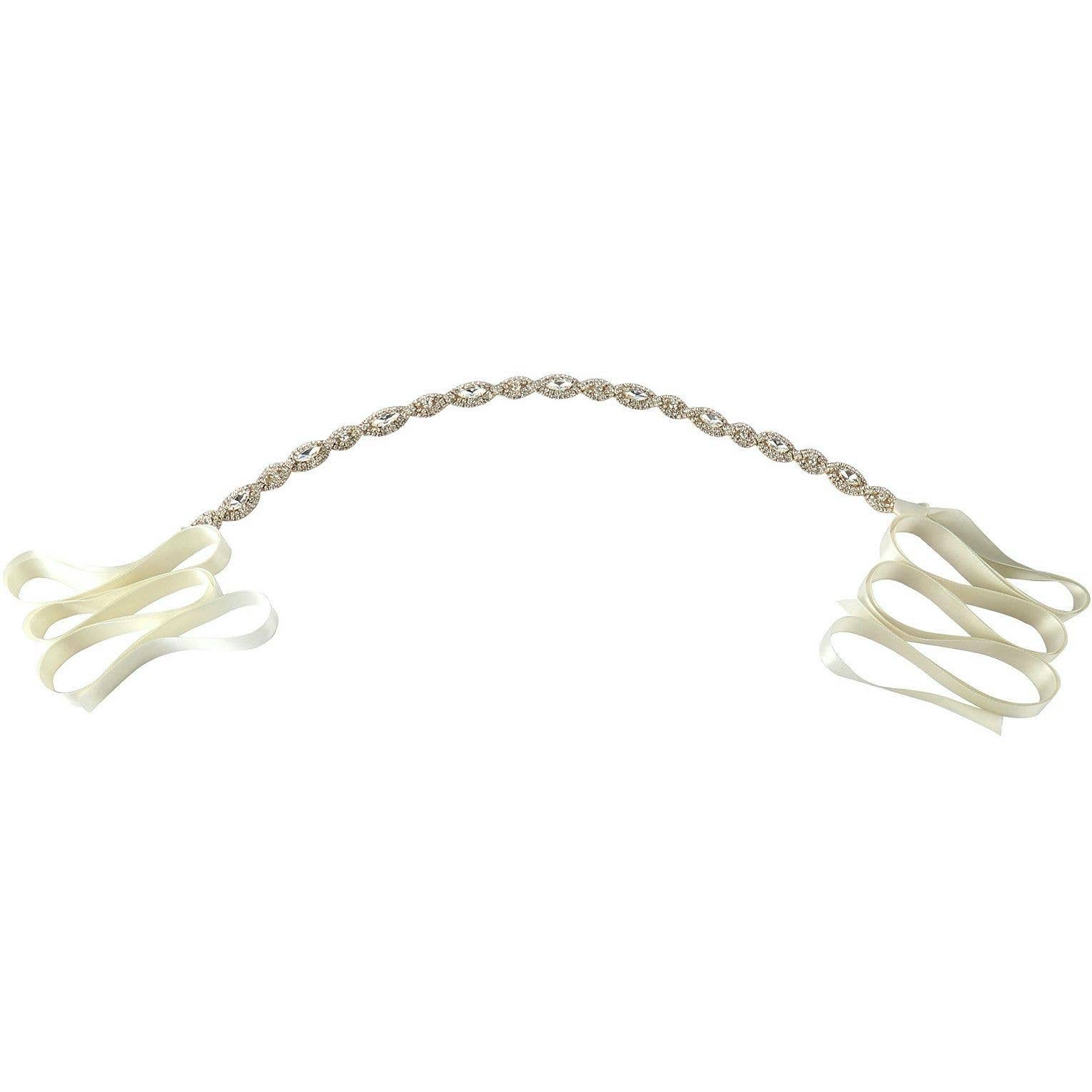 Diacly - Vente Ceinture – femme - Ceinture de mariée ovale marquise0