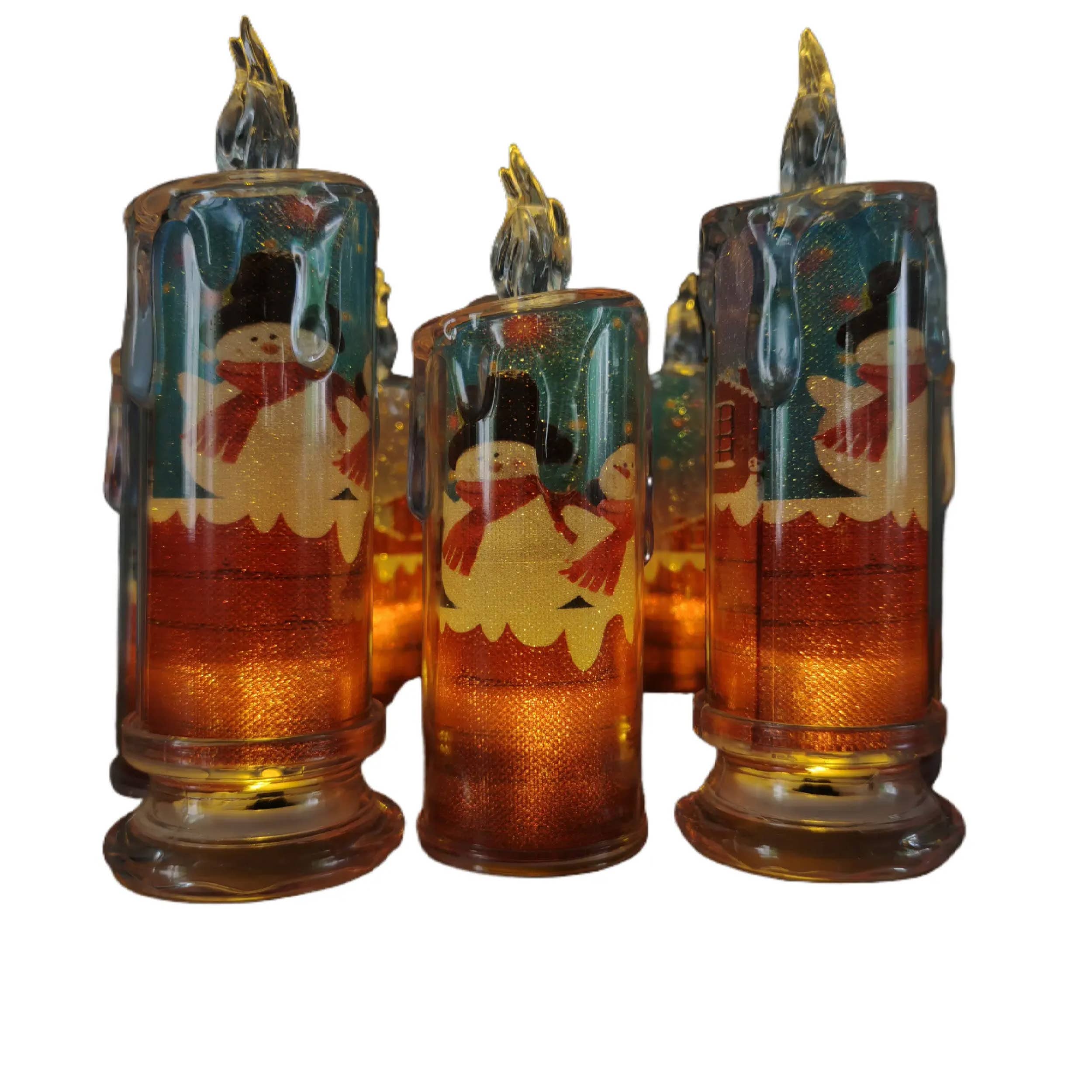 La Bella Monte - Venta al por mayor Luces nocturnas - Velas sin llama para decoración navideña - Surtido2